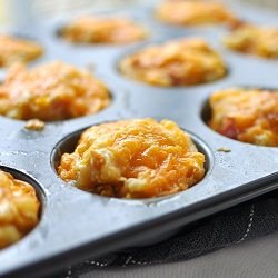 Savoury Corn & Bacon Muffins