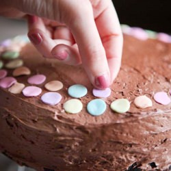Moist Chocolate Layer Cake