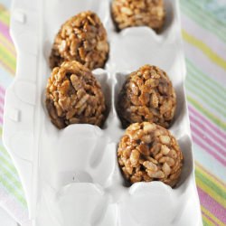 Nutella Crispy Treats Easter Eggs