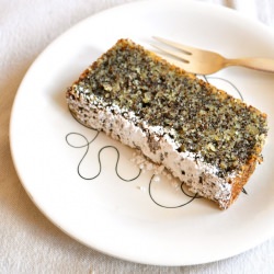 Poppy Seed and Almond Cake