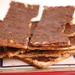 Chocolate Caramel Matzo