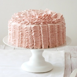 Lemon-raspberry Ruffle Cake