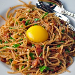 Spaghetti Carbonara w a Twist