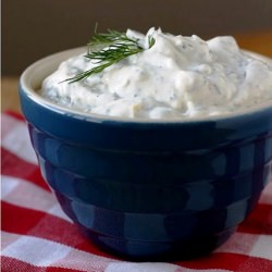 Yogurt Dip with Beet Chips