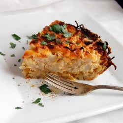 Cauliflower Cheese Pie