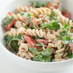 Arugula & Goat Cheese Pasta Salad