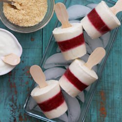 Strawberry Shortcake Popsicles