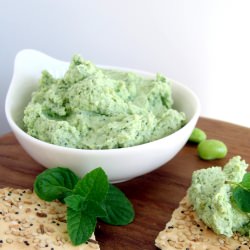 Edamame-Feta Hummus