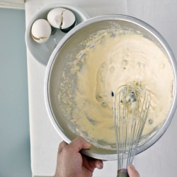 Blueberry Polenta Pancakes