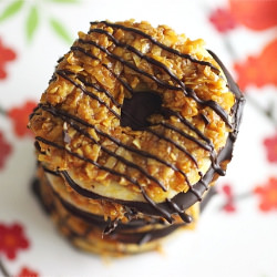 Homemade Samoa Cookies