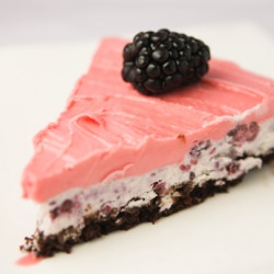 Chocolate-Berry Ice Cream Cake