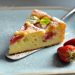 Strawberry Ricotta Cake