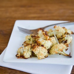 Roasted Parmesan Cauliflower