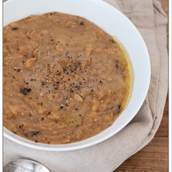 White Bean & Eggplant Soup