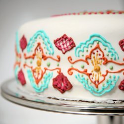 Henna Inspired Cake
