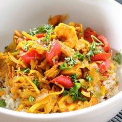 Curried Shrimp and Vegetables
