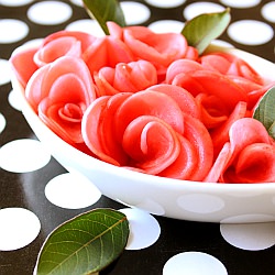 Pickled Radish Roses
