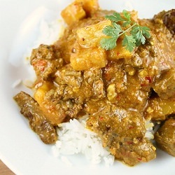 Indonesian Beef & Pineapple Curry