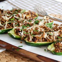 Stuffed Zucchini Boats