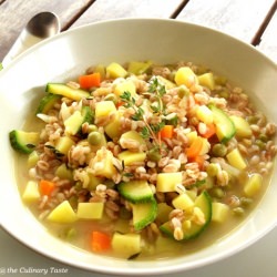 Vegetable and Cereal Minestrone