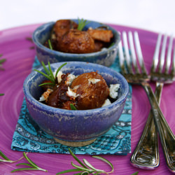Baby Potatoes in Port Sauce