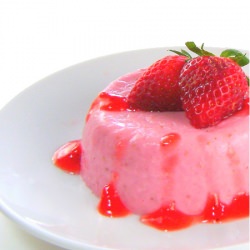 Strawberry Panna Cotta