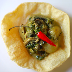Creamy Spinach Mushroom