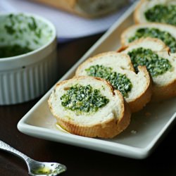 Cilantro and Spinach Pesto