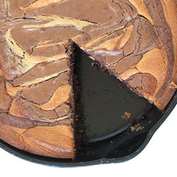 Peanut Butter Marbled Brownie Skill