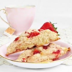 Strawberry Scones