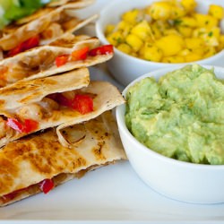 Gulf Coast Shrimp Quesadillas