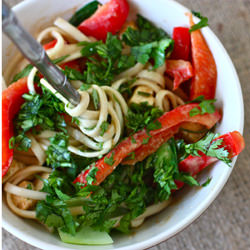 Peanut Soba Noodle Bowls