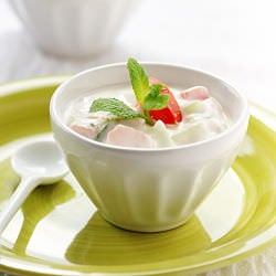 Tomatoes and Cucumber Raita