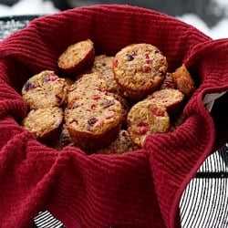Cranberry Oatmeal Muffins