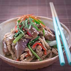 Beef with Eggplant