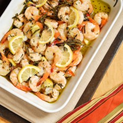 Herb and Lemon Baked Shrimp