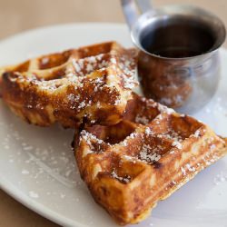 Cheddar Waffles