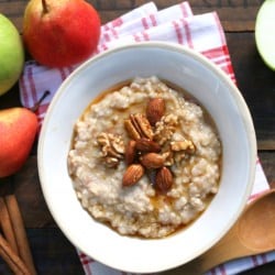 Oats w/ Apple, Pear, Cinnamon