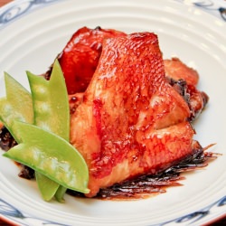Braised Alfonsino (Kinmedai)