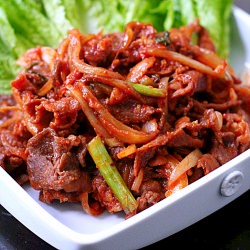 Spicy Korean Pork