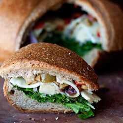 Vegetarian Muffuletta