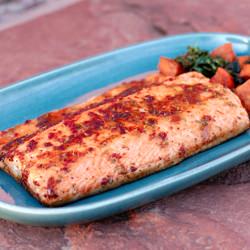 Salmon with Chipotle-Lime Glaze