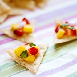 Strawberry Mango Mint Salsa