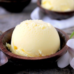 Orange Blossom Ice Cream