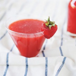 Strawberry-Lychee Aguas Frescas