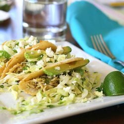 Shredded Chicken Tacos