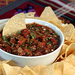 Fast & Easy Fire Roasted Salsa