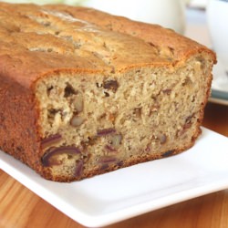 Banana Walnut Date Loaf