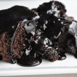 Chocolate Cake with Chocolate Glaze