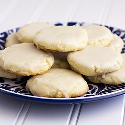 Glazed Lemon Cookies
